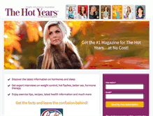 Tablet Screenshot of mymenopausemag.com